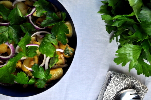 Enkel potetsalat