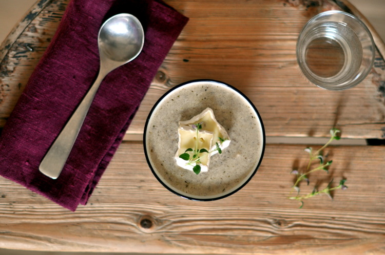 Aromasoppsuppe med brie