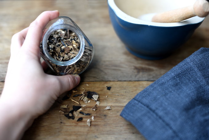 Traktkantareller som krydder